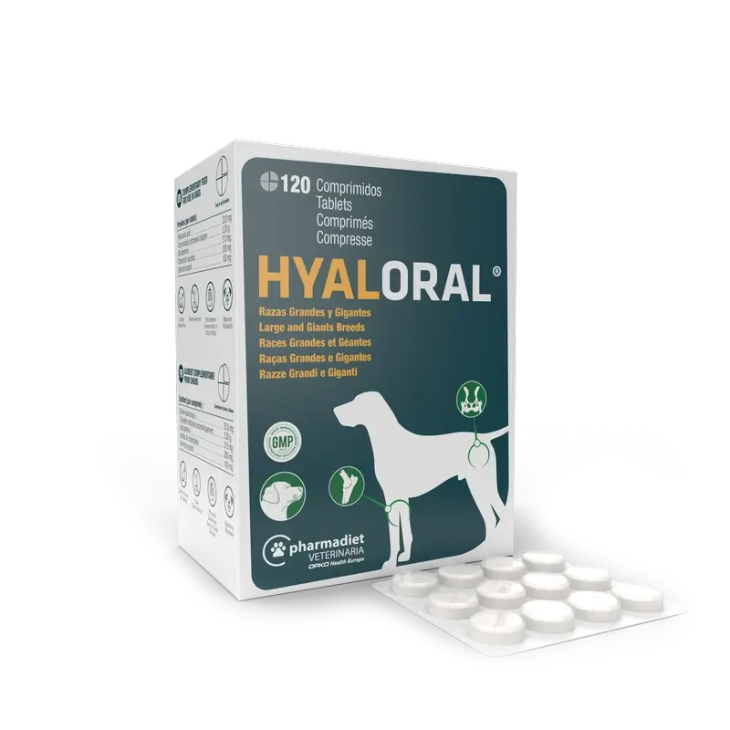 Hyaloral Große Hunde 120 Tabletten