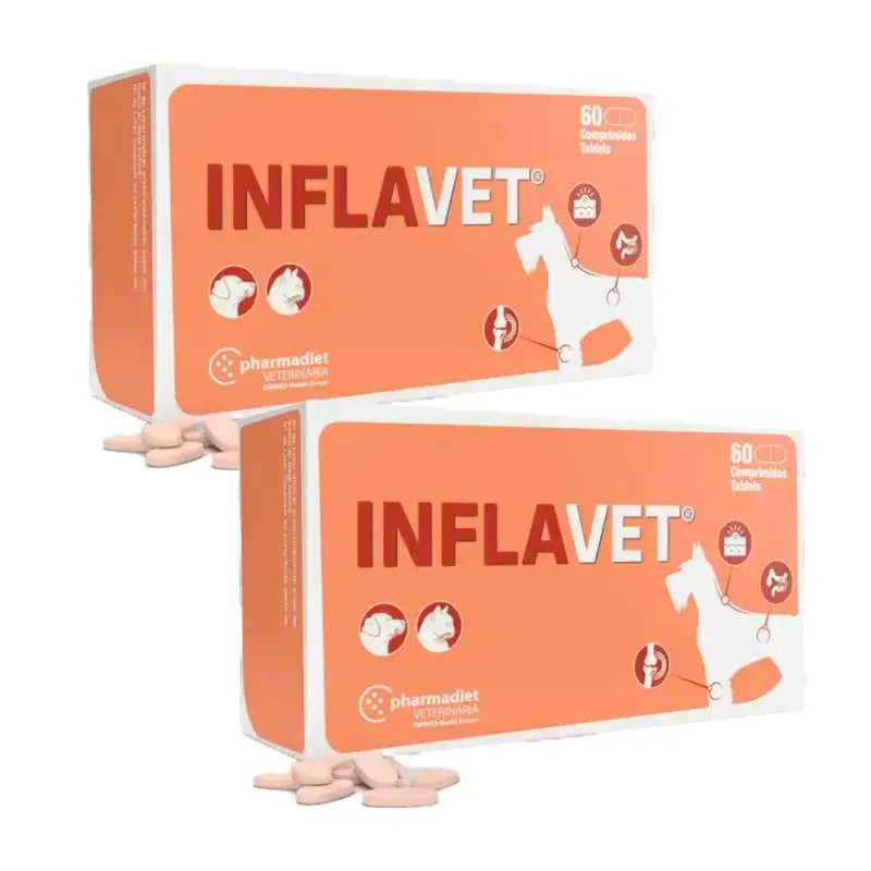 Pharmadiet Inflavet, Packung 2 x 60 Tabletten