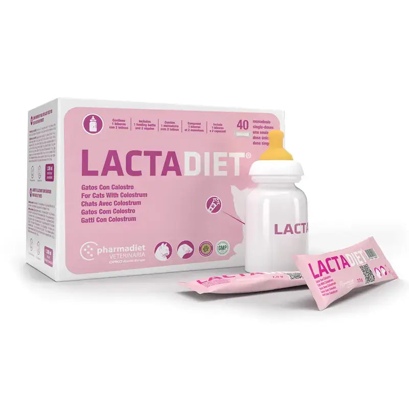 Pharmadiet Lactadiet Katzen Sachets 300 gr (40 x 7,5 gr)