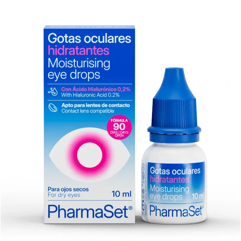 Pharmaset Befeuchtende Augentropfen , 10 ml