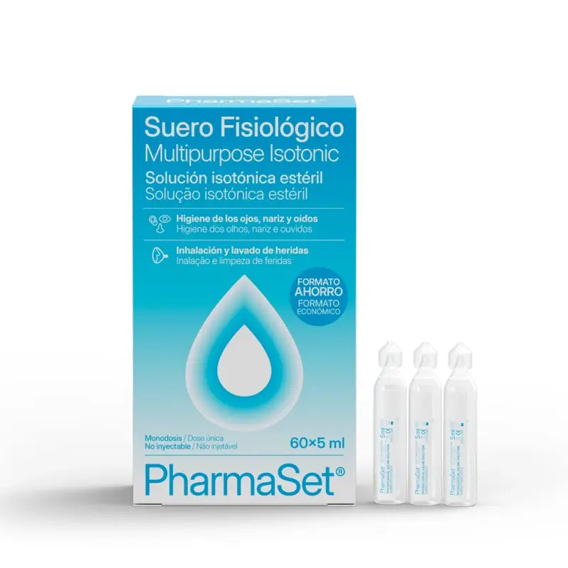 Pharmaset Physiologisches Serum, 60 Sachets X 5 Ml