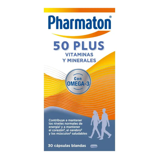 Pharmaton 50 Plus 30 Kapseln