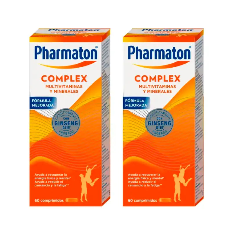Pharmaton Complex Pack 2 x 60 Kompakttabletten