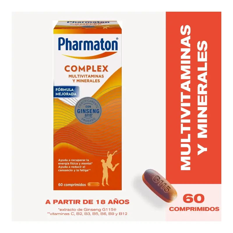 Pharmaton Complex Pack 2 x 60 Kompakttabletten