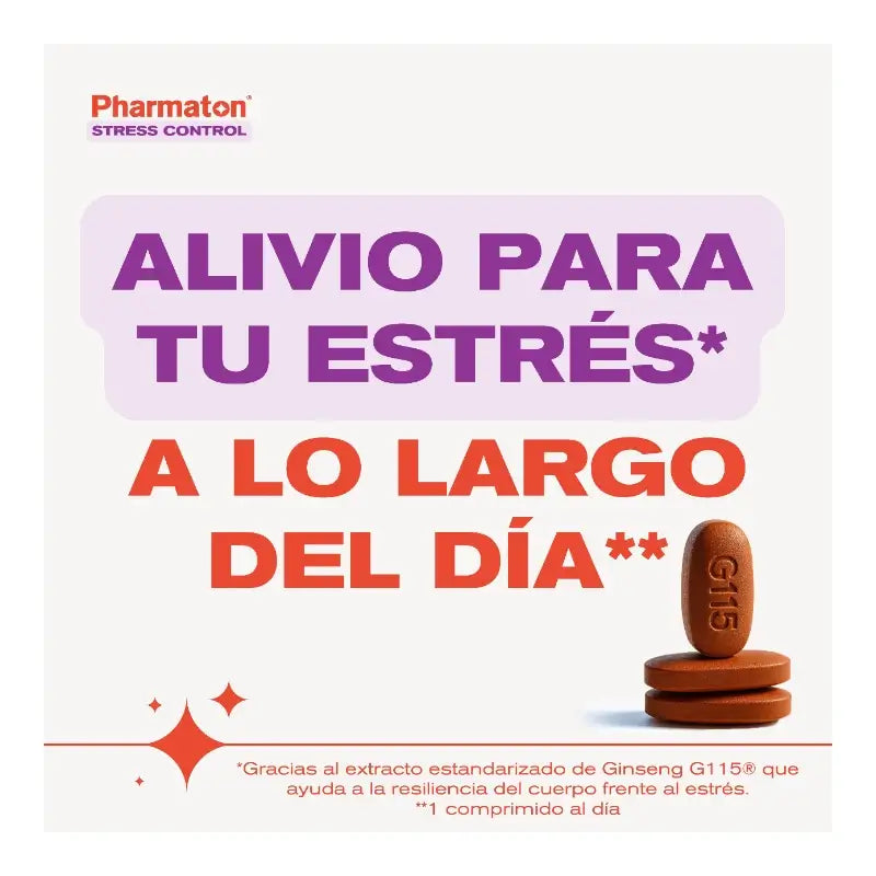 Pharmaton Stress Control Multivitamin, 100 Tabletten