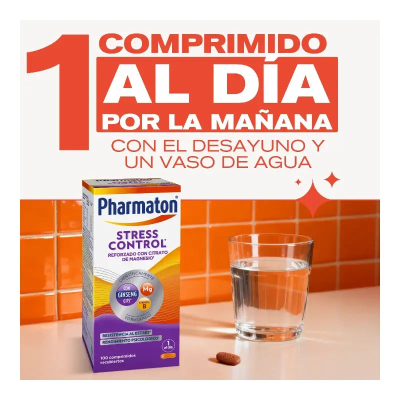 Pharmaton Stress Control Multivitamin, 100 Tabletten
