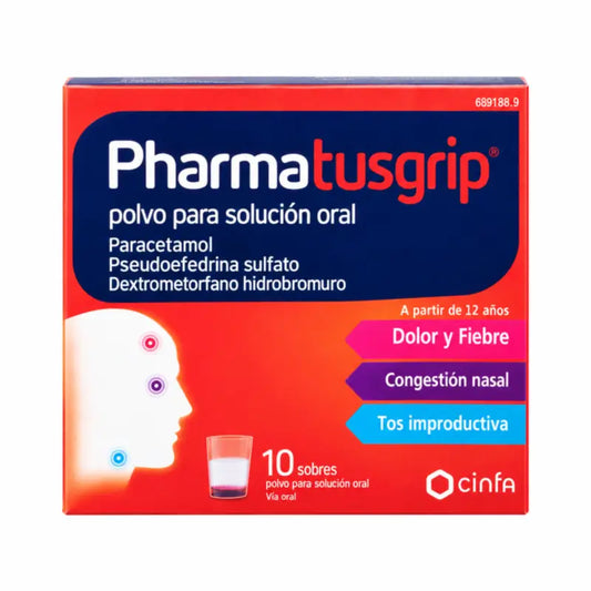 Pharmatusgrip 10 Beutel Lösung zum Einnehmen Pulver