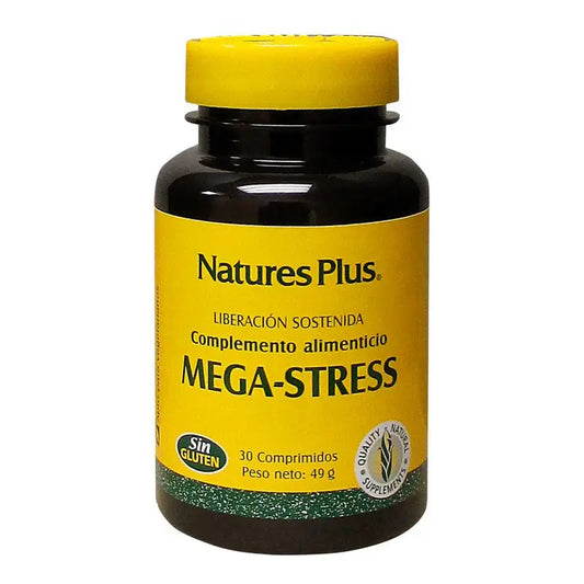 Natures Plus Mega Stress, 30 Tablets