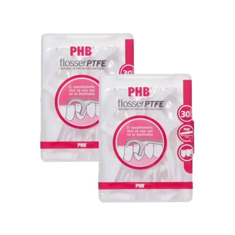 Phb Flosser Ptfe Einweg-Zahnseide Applikator, 2X30 Einheiten