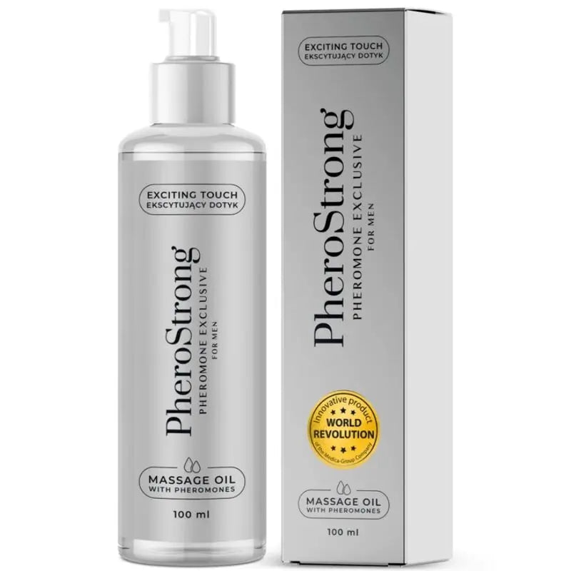 Pherostrong Exklusives Massageöl für Männer, 100 ml