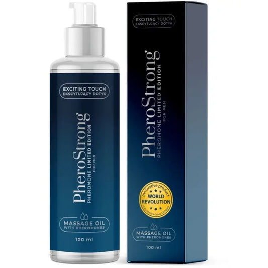 Pherostrong Men's Limited Edition Massageöl , 100 ml
