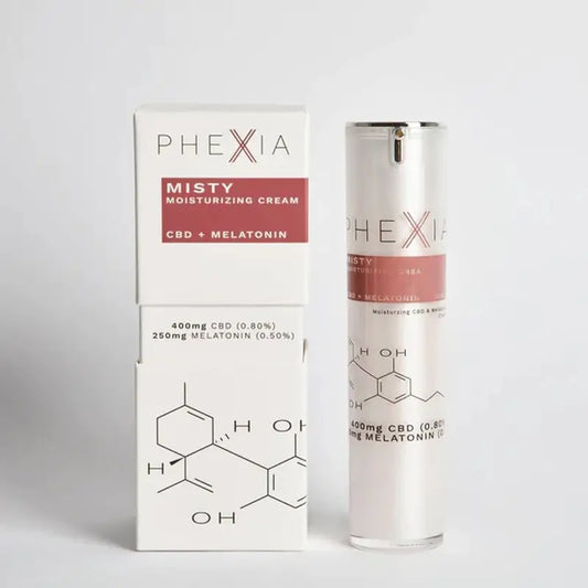 Phexia Misty, CBD & Melatonin Feuchtigkeitsspendende Creme 50Ml