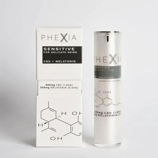 Phexia Sensitive, Empfindliche Haut Creme CBD & Melatonin 50Ml
