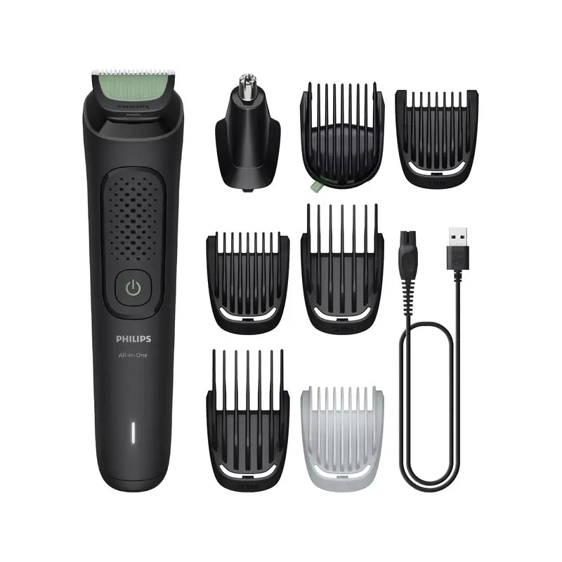 Philips All-In-One Trimmer 3000 Serie 8 in 1 Mehrzweck-Trimmer Pflegeset