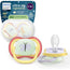 Philips Avent 2 Ultra Air Nachtschnuller 0-6m Baby Mädchen