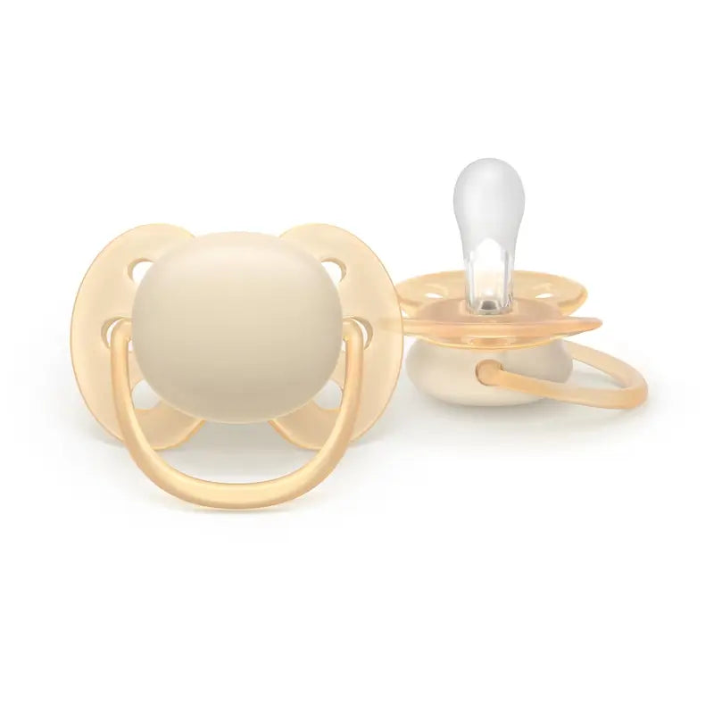 Philips Avent 2 ultra weiche Schnuller 0-6m neutral