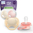 Philips Avent 2 ultraweiche Schnuller 0-6m Baby Mädchen