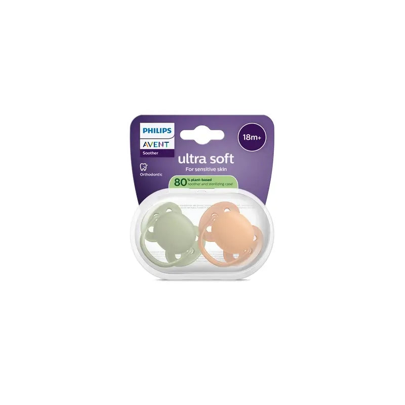 Philips Avent 2 Schnuller ultraweich +18m neutral