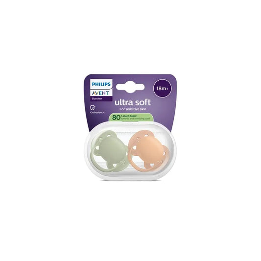 Philips Avent 2 Schnuller ultraweich +18m neutral