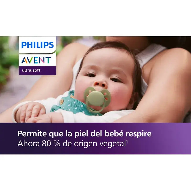 Philips Avent 2 ultra weiche Schnuller 6-18m neutral