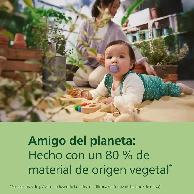 Philips Avent 2 ultra weiche Schnuller 6-18m Baby Mädchen