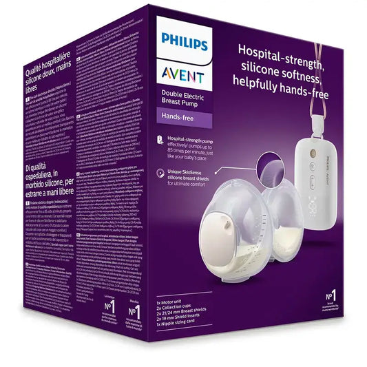 Philips Avent Milchpumpe SCF532/11 Elektrische Milchpumpe Doppeleinheit