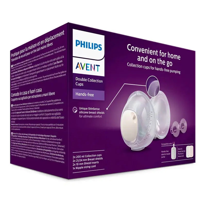 Philips Avent Double Hand Free Breast Pump Kit 2 Stück