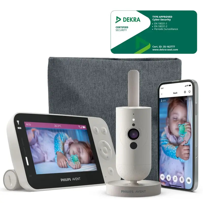 Philips Avent Babyphone mit Video, 2,7'' Bildschirm, Nachtsicht, 1 Stück