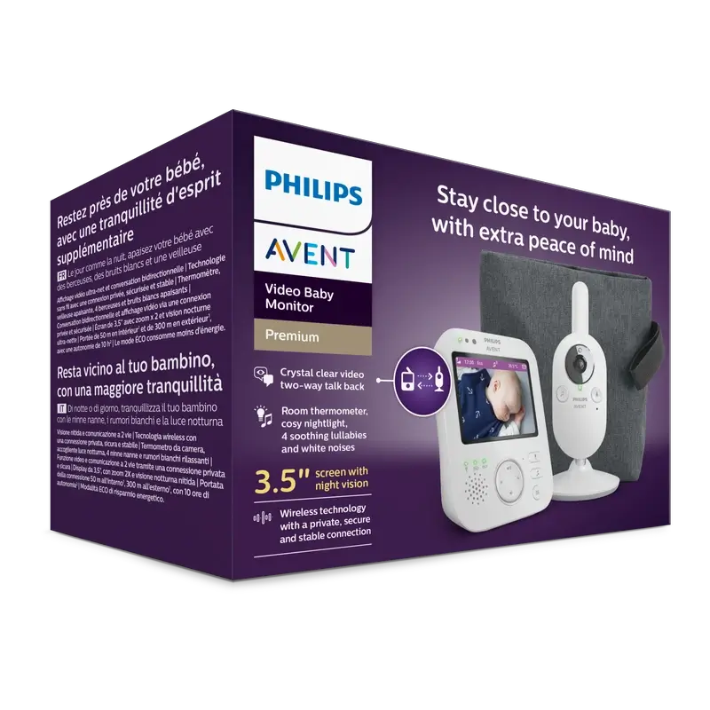 Philips Avent Babyphone Premium mit digitalem Premium-Video