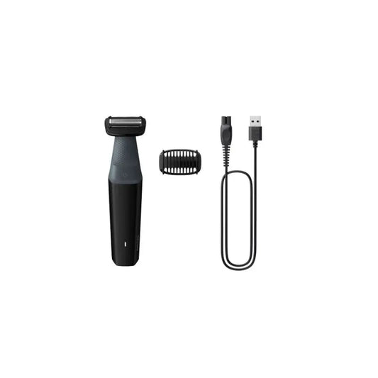 Philips Bodygroom Serie 3000 Wasserdichter Körper- und Intimhaartrimmer Grau