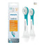 Philips Sonicare für Kinder Kompaktköpfe blau 4-7 Jahre, 2er-Pack