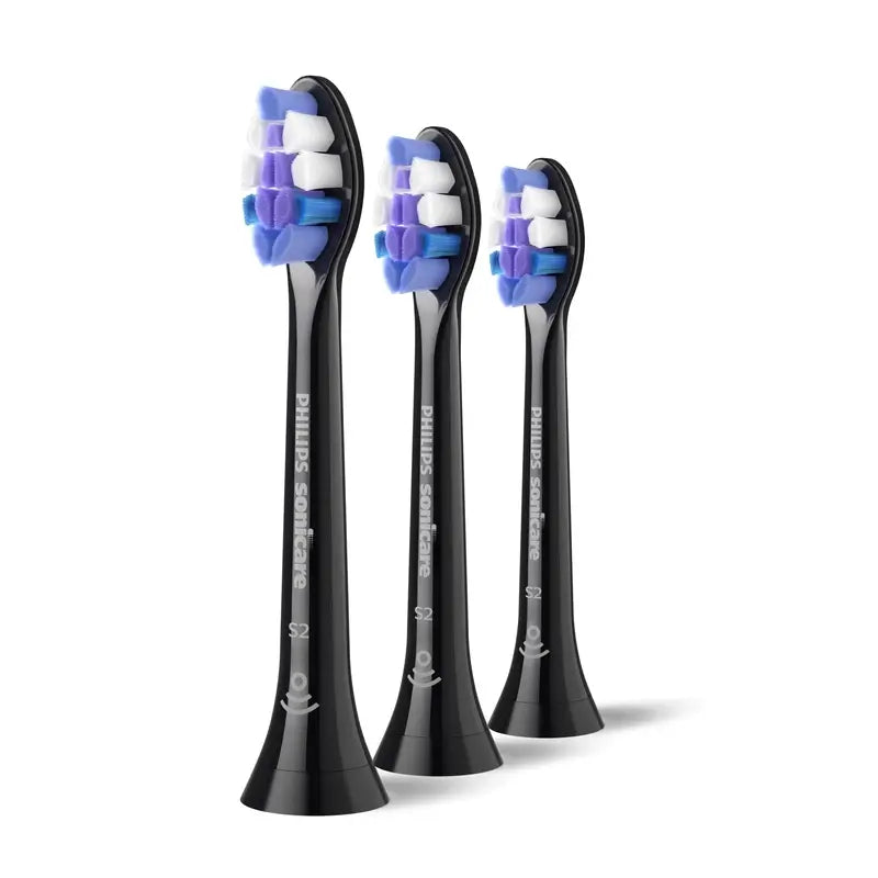 Philips Sonicare Sensitive Sensitive-Zahnbürsten Schwarz Sensitive-Zahnbürsten, Packung mit 8 Stück. 1 Stück