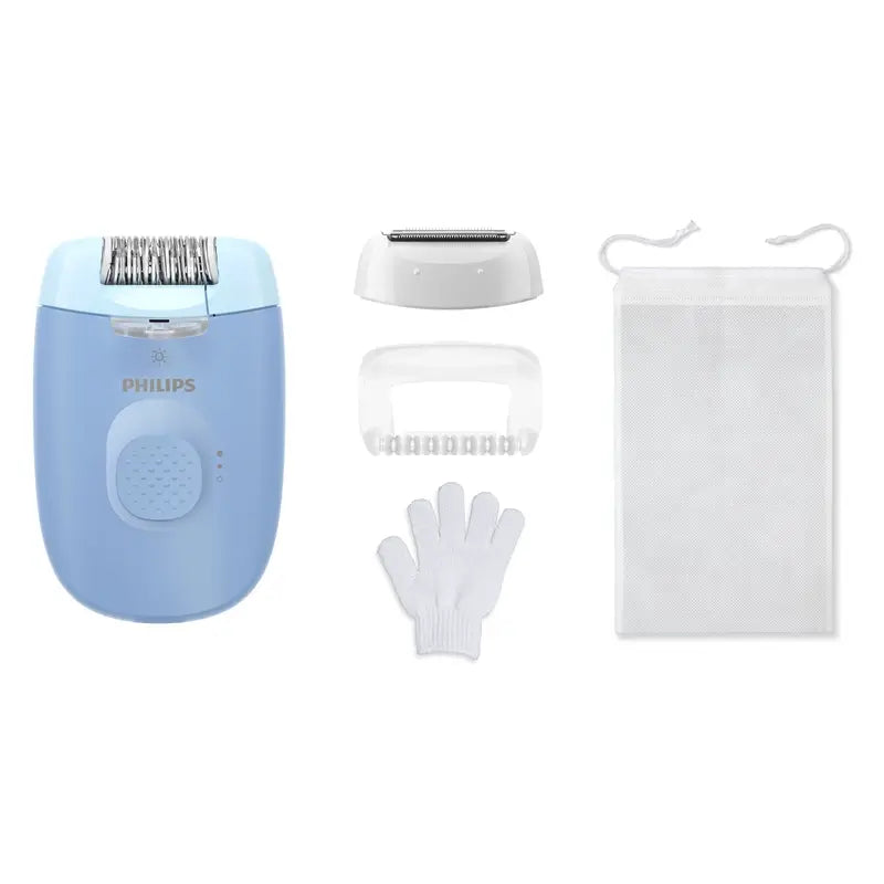 Philips Epilierer Serie 4000 Schnurgebundener Epilierer Blau