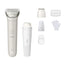 Philips Lady Shaver Series 8000 Schnurloser Nass- und Trockenrasierer Weiß