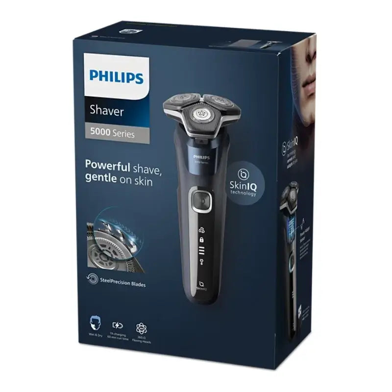 Philips Rasierer Serie 5000 Nass & Trocken Poweradapt, 360D-Köpfe