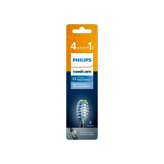 Philips Sonicare Premium Plaque Defence Nachfüllpackungen, 4+1 Stück