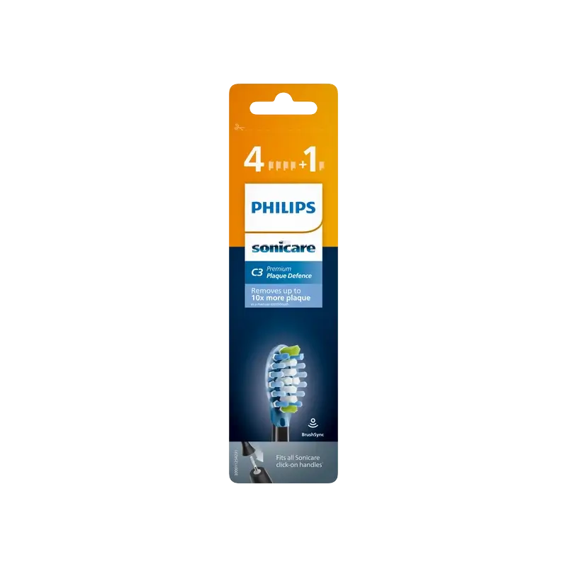 Philips Sonicare Premium Plaque Defence Nachfüllpackungen, 4+1 Stück