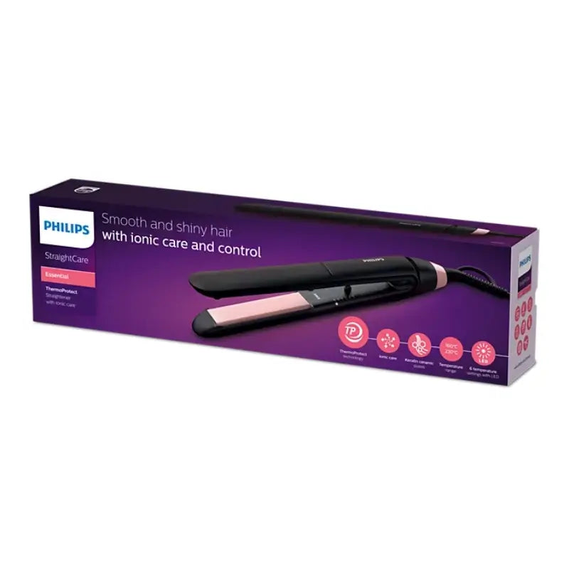 Philips Straightcare Essential Glätteisen Thermoprotect Le Glätteisen Led 6 Einstellungen