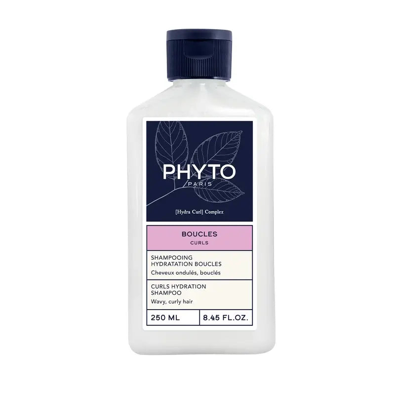 Phyto Curls Feuchtigkeits-Shampoo für Locken, 250 ml