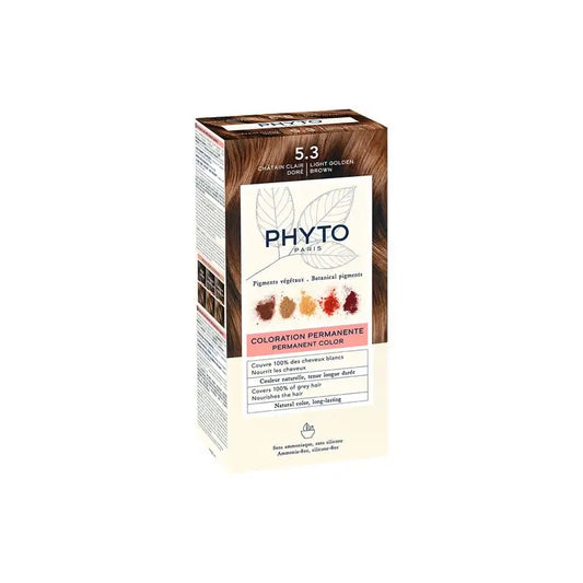 PHYTO Phytocolor 5.3 permanent colouring light golden brown tone
