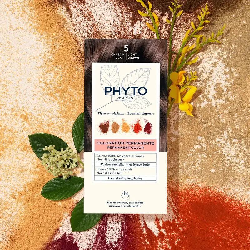 PHYTO Phytocolor 5 dauerhafte hellbraune Färbung