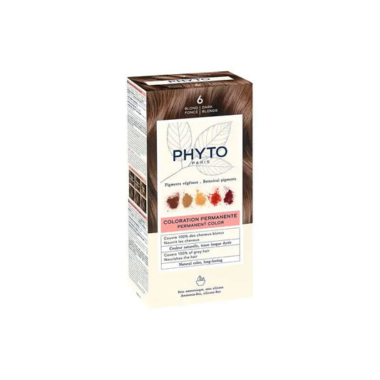 Phyto Colour 6 Dark Blonde Permanent Colouring
