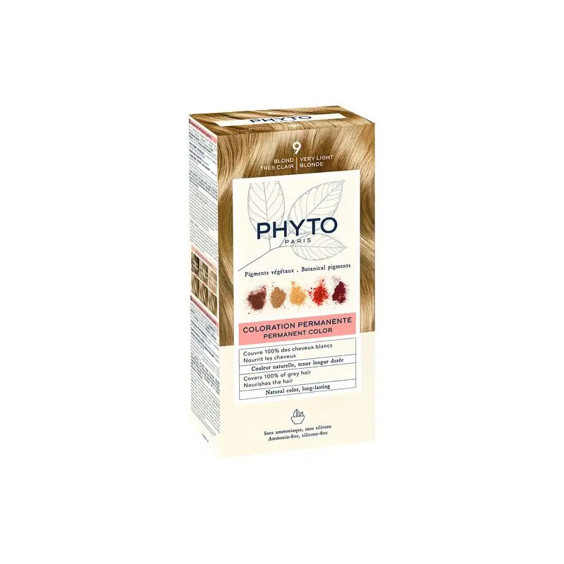 PHYTO Phytocolor 9 permanent colouring very light blonde tone