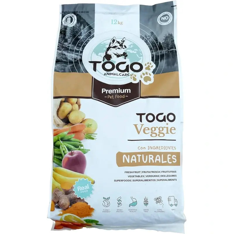 Togo Bioprotein Hypoallergenisches getreidefreies Hundefutter, 12 kg