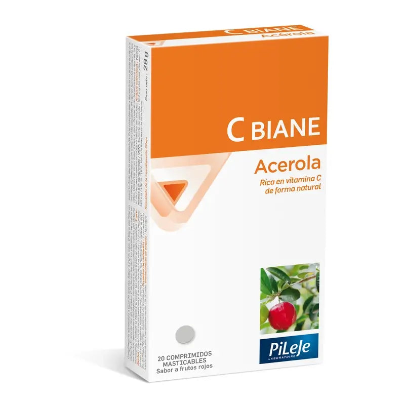 Pileje Cbiane Acerola 20 Kautabletten