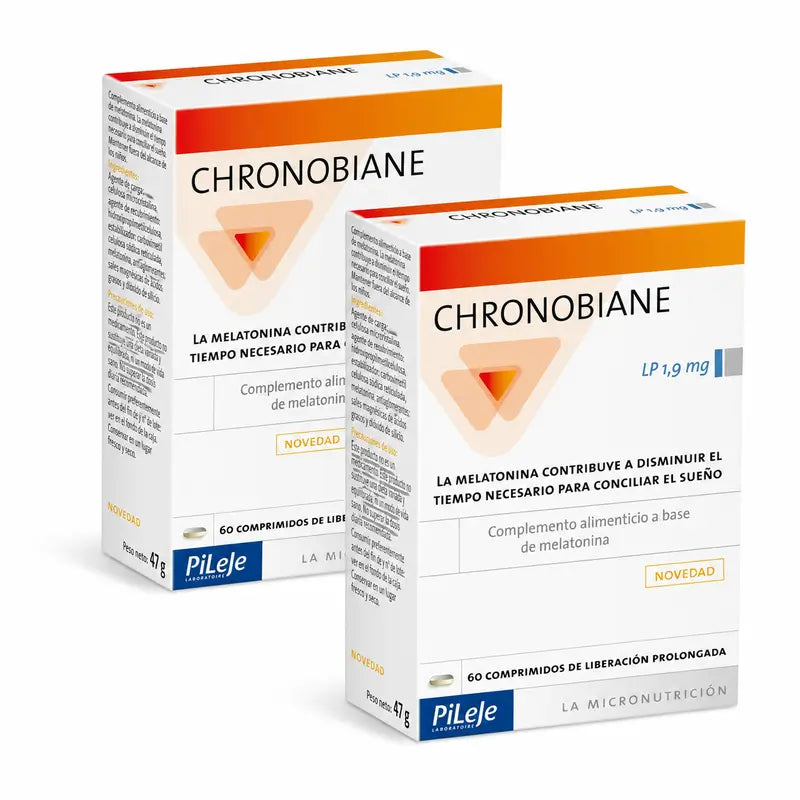 Pileje Chronobiane LP 1,9 mg, Packung mit 2 x 60 Tabletten