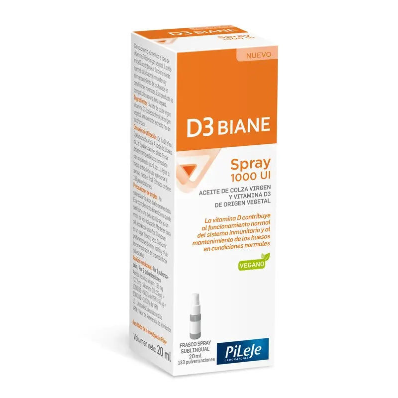 Pileje D3 Biane 1000 IU Spray 20 ml