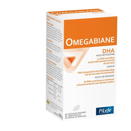 Pileje Omegabiane Dha 80 Kapseln