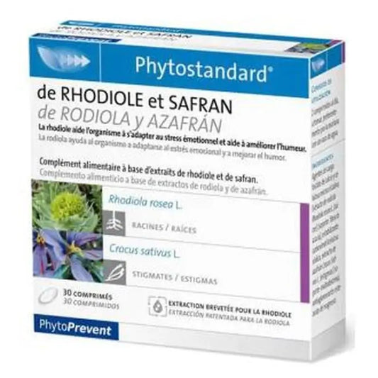 Pileje Phytostandard Rhodiola - Saffron 30Caps**.