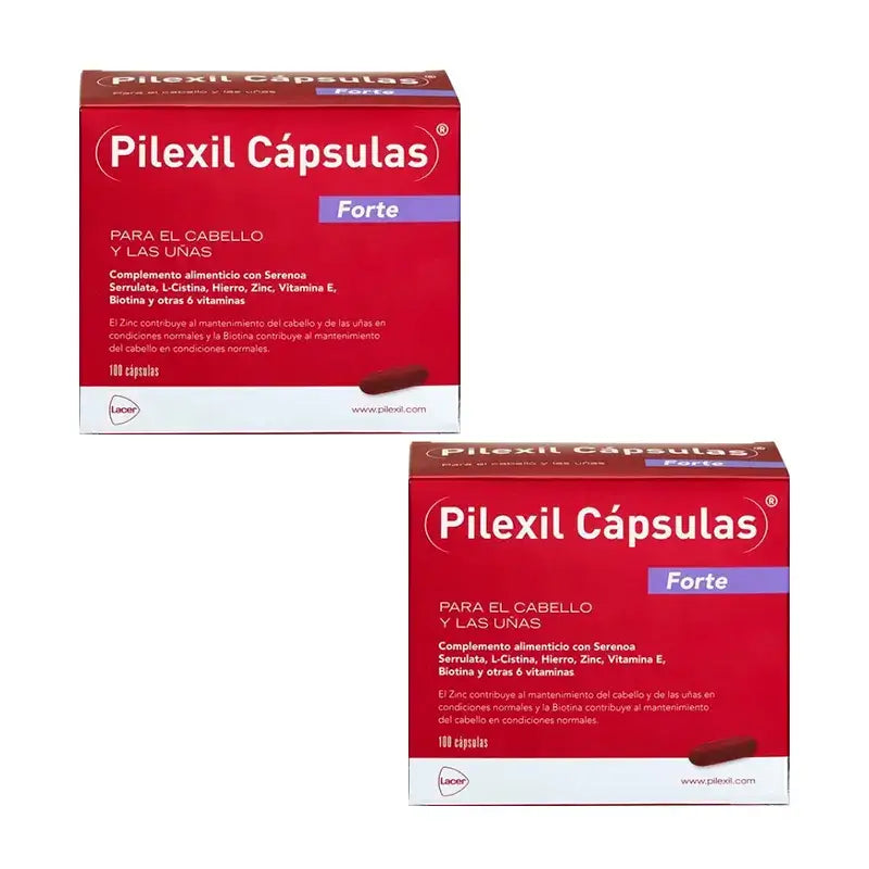 Pilexil Kapseln Forte, Packung 2 x 100 Kapseln